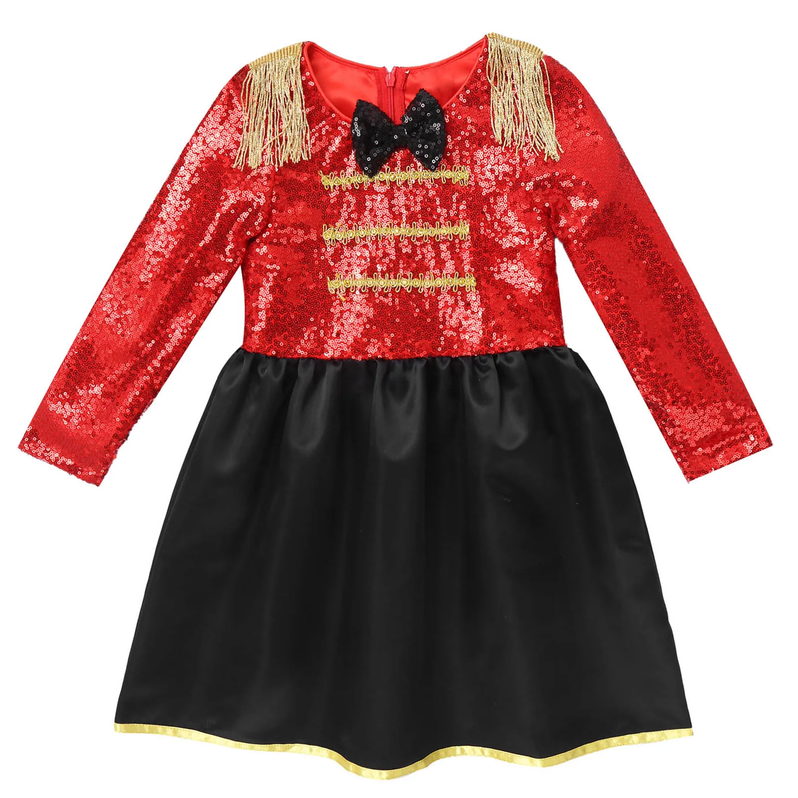 Детская одежда для девочек костюм с блестящими пайетками шоумен ролевые игры