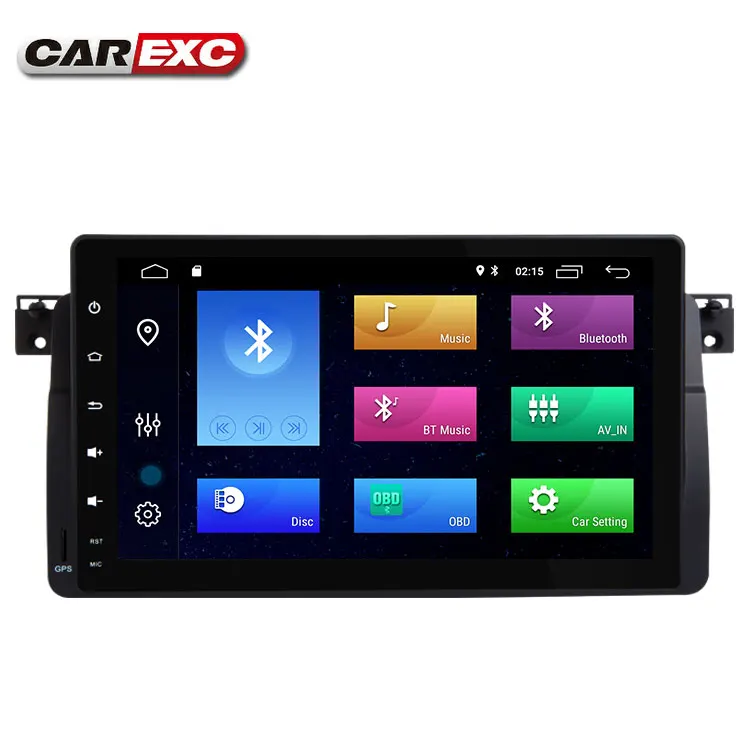 Android 9 0 четырехъядерный автомобильный Радио плеер стерео система для BMW/E46/M3