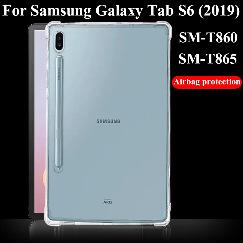 Чехол для планшета Samsung Galaxy Tab S6 2019 10 5 силиконовый мягкий ТПУ чехол подушки