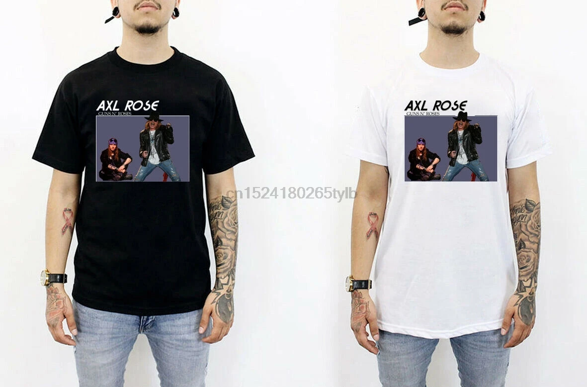 Повседневная футболка AXL ROSES GUNS N BAND Hypebeast |