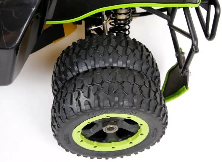 Комплект оси с двумя алюминиевыми колесами для 1/5 rc Rofun LT SLT V5 truck Losi 5 t DBXL KMX2 30