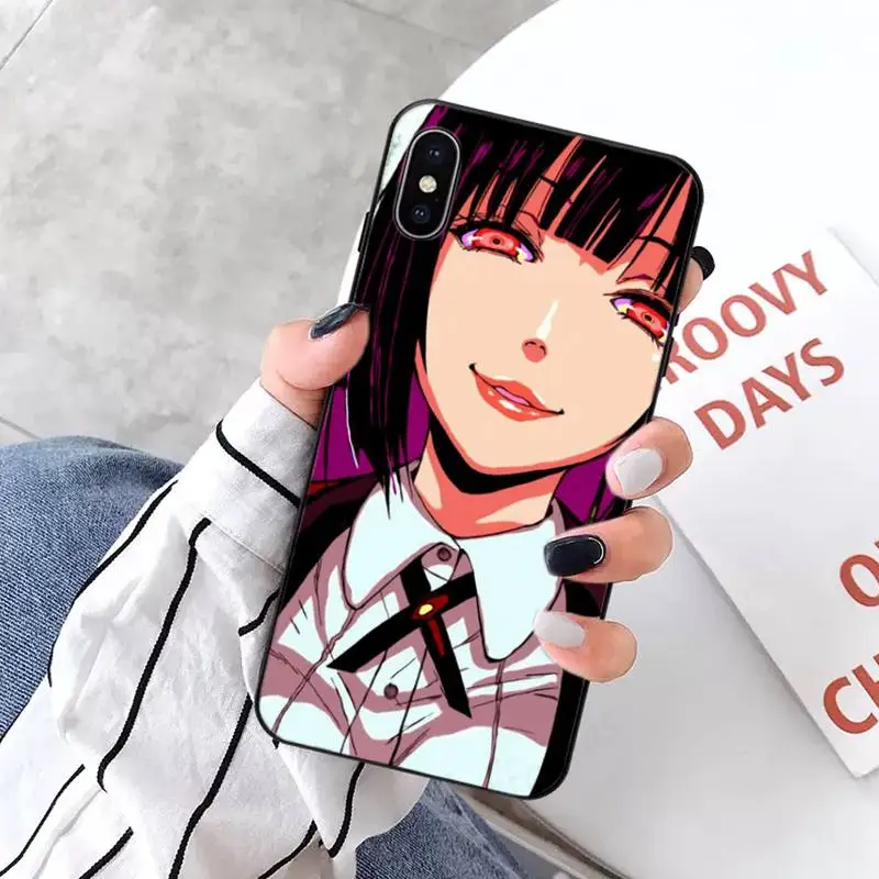 

Kakegurui Jabami Yumeko Phone Case for iPhone 11 12 pro XS MAX 8 7 6 6S Plus X 2020 XR Mini