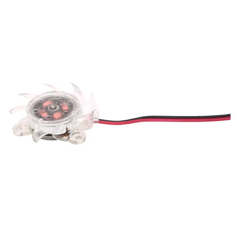 3 x 35mm 12V Clear Plastic Computer VGA Video Cooler Card Cooling Fan | Компьютеры и офис