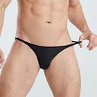 Мужские прозрачные Трусы-стринги с низкой посадкой