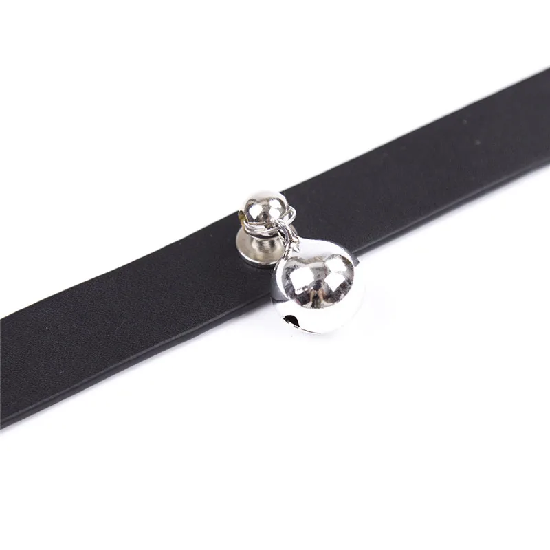 7Type Fetish Sexy Slave Bondage Neck Collar PU Leather Punk Rivets Necklace BDSM Restraints Sex Erotic Accessory |
