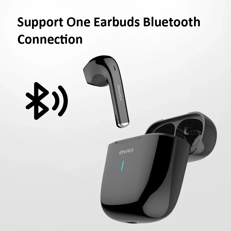 

TWS-стереонаушники AWEI T26 с поддержкой Bluetooth и двумя микрофонами