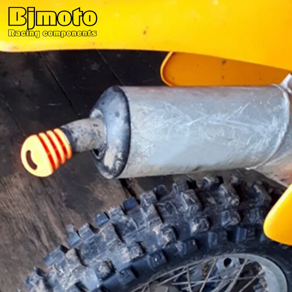 BJMOTO мотоциклетная выхлопная пробка в глушитель выхлопные трубы труба