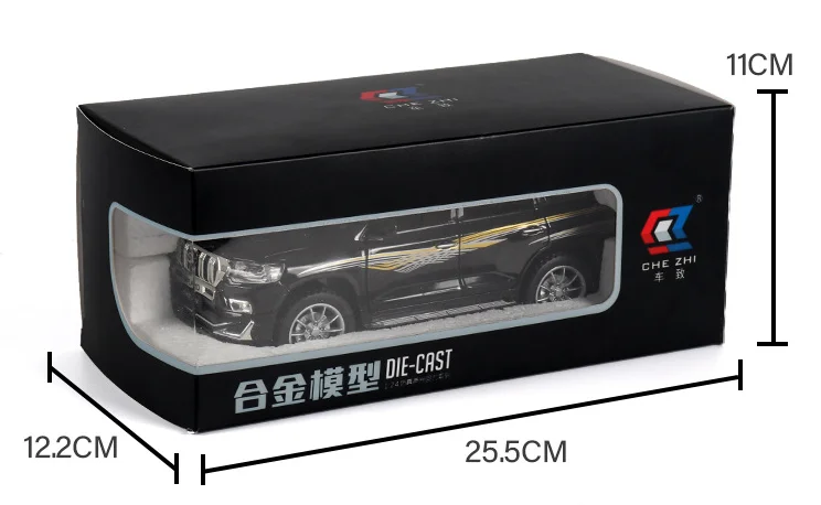 Модель внедорожника TOYOTA Land Cruiser Prado 1:24 модель автомобиля из сплава изысканные