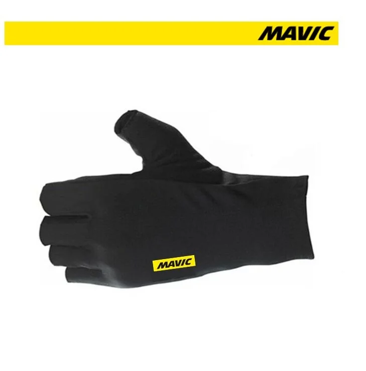 Велосипедные перчатки MAVIC с открытыми пальцами уличные спортивные митенки для