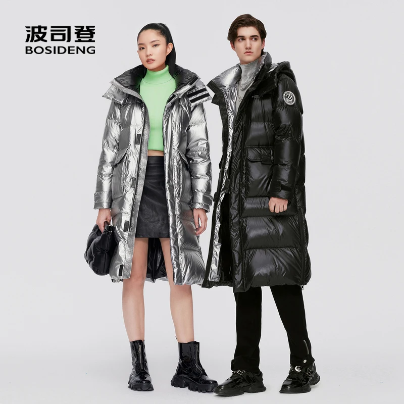 

BOSIDENG Puffer Jacket long coat women new winter outwear X-long coat thicken warm light high quality fashion outwear B10143100