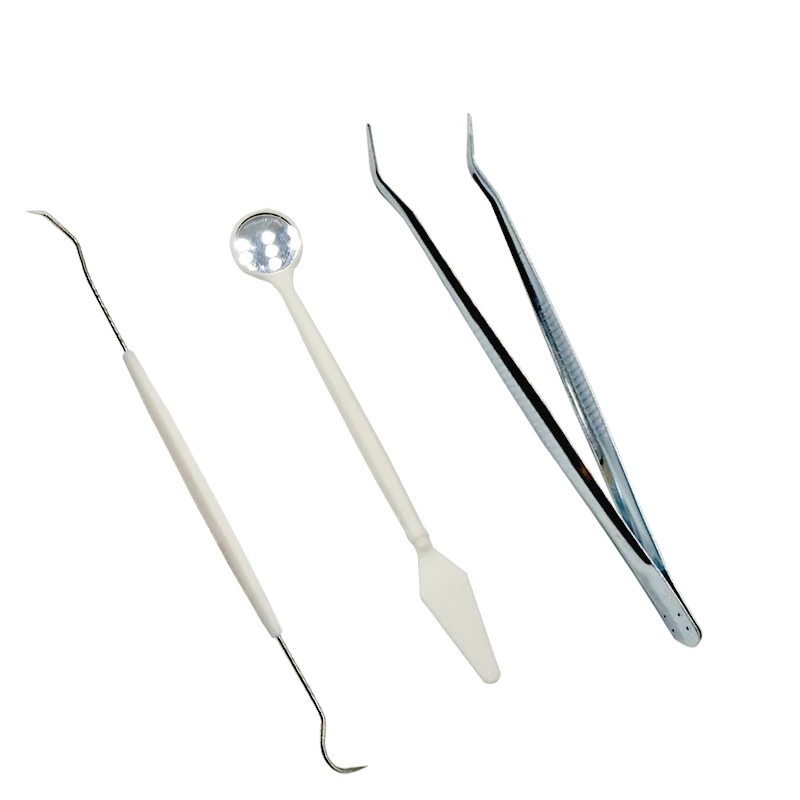 

3 шт., набор зубных инструментов из нержавеющей стали с крючком