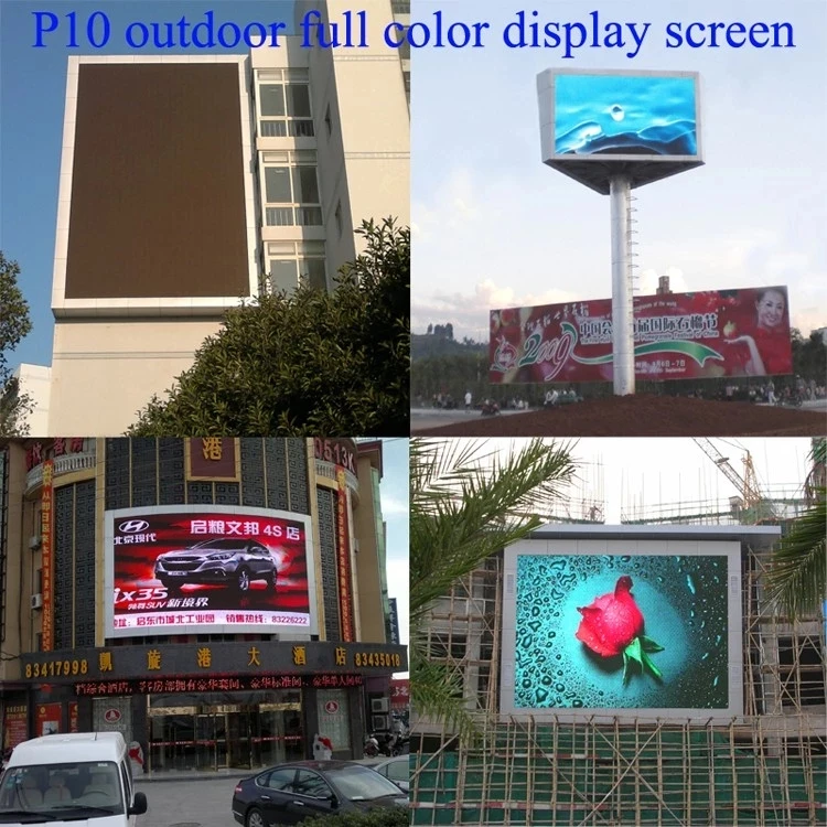 Высокое качество водонепроницаемый P10 32x16dots 320*160 мм HD полноцветный светодиодный модуль для наружного Adertising