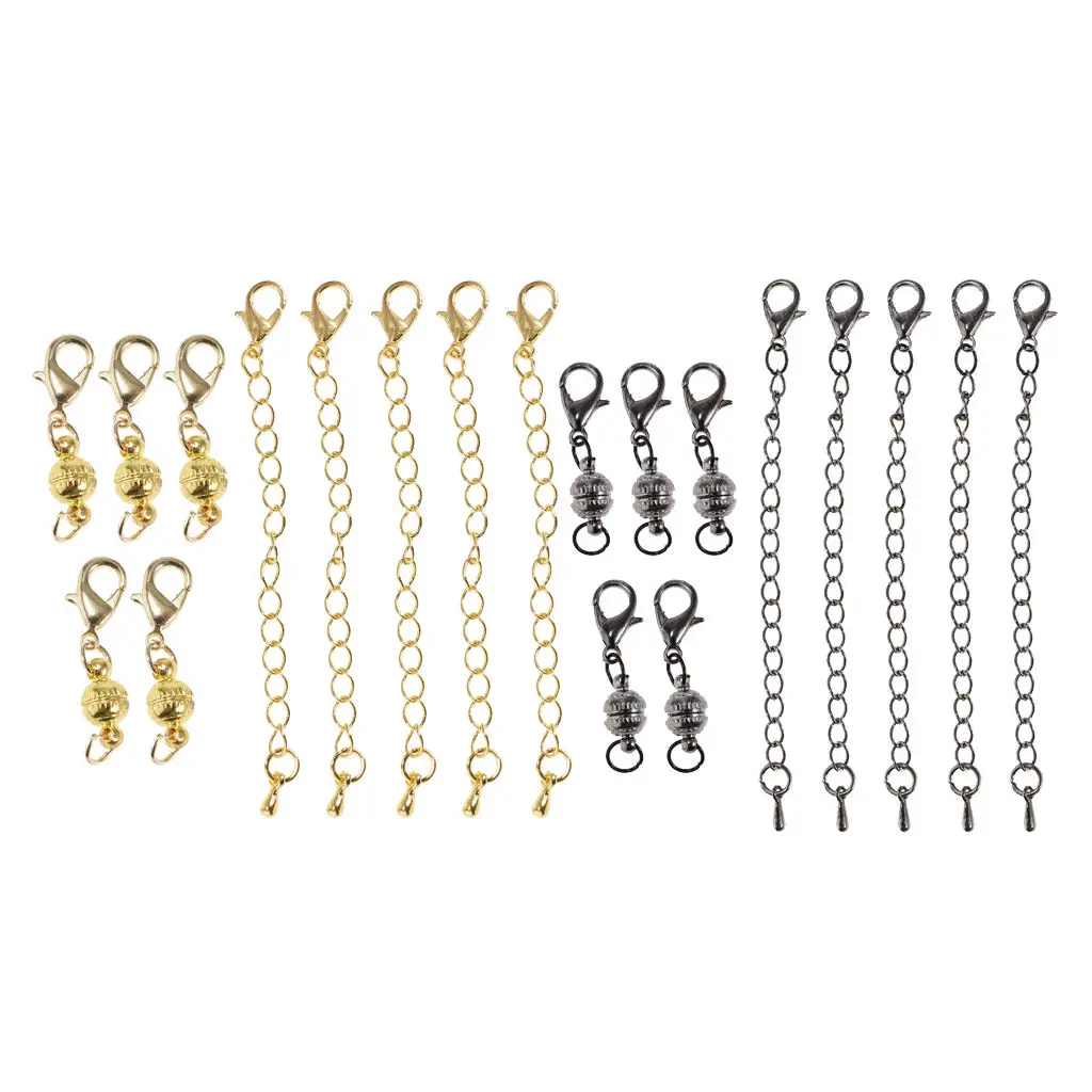 

10 шт., Медные шарики 6 мм с магнитной застежкой