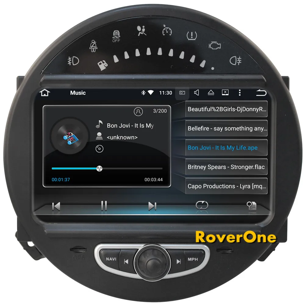 Автомагнитола для BMW Mini Cooper 7 '' сенсорный экран Android 1 DVD радио стерео GPS