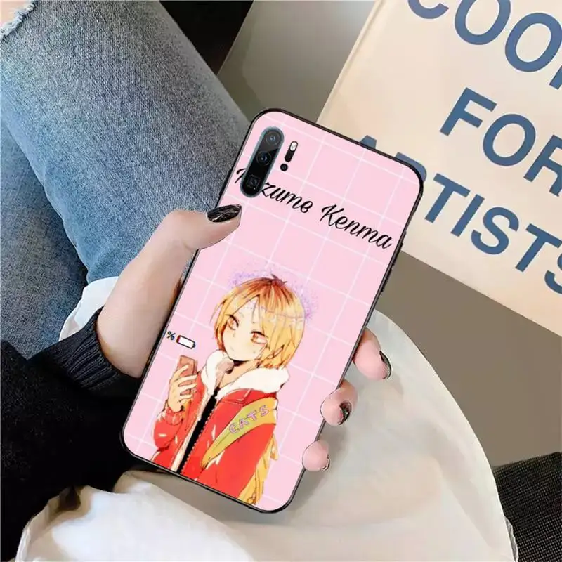 

Kenma Kozume of Haikyuu Anime Phone Case For Huawei honor Mate P 9 10 20 30 40 Pro 10i 7 8 a x Lite nova 5t