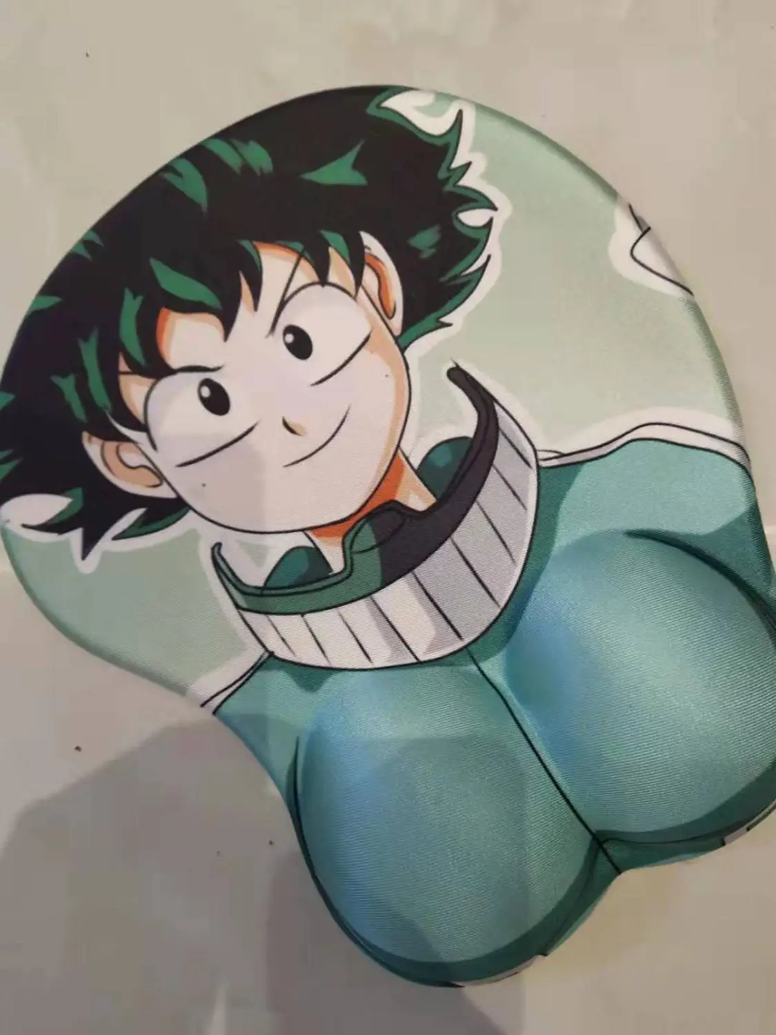 3d коврик для мыши Boku no Hero Academia игровой с мягкой грудью и подставкой на