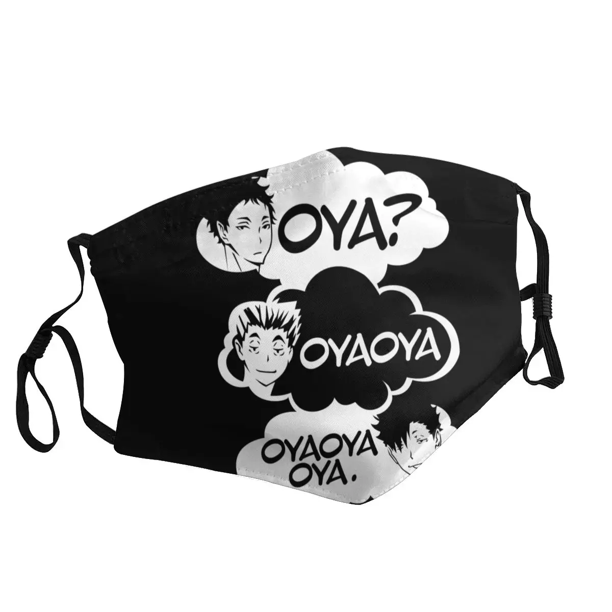 

Oya Haikyuu многоразовая искусственная Игрушка Аниме Bokuto манга Shoyo Защитная крышка для волейбола респиратор для рта