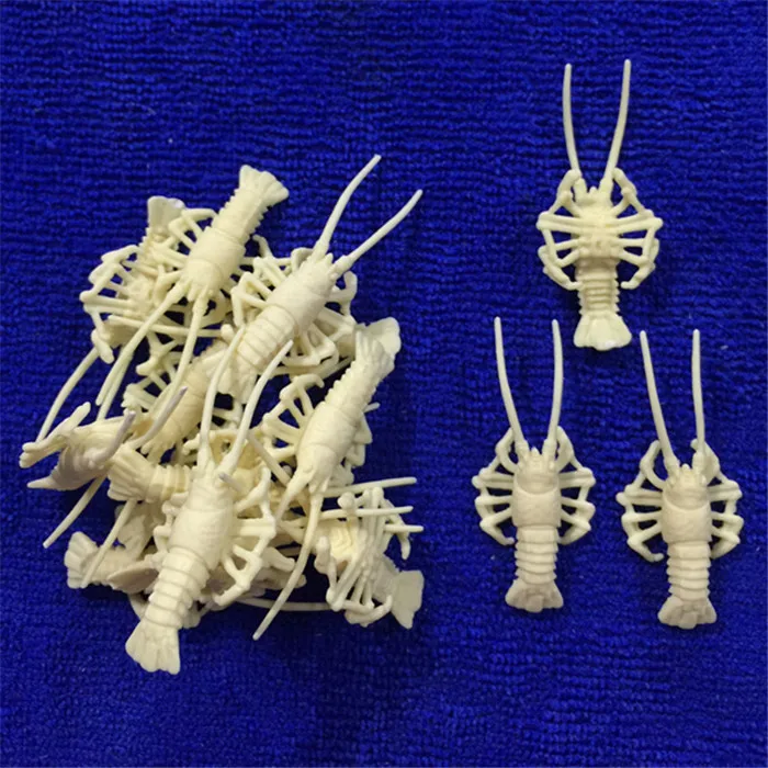 

5PCS Resin Model Simulation Seafood Decoration Model Crayfish for RC Navigation Boat Model DIY Accessories