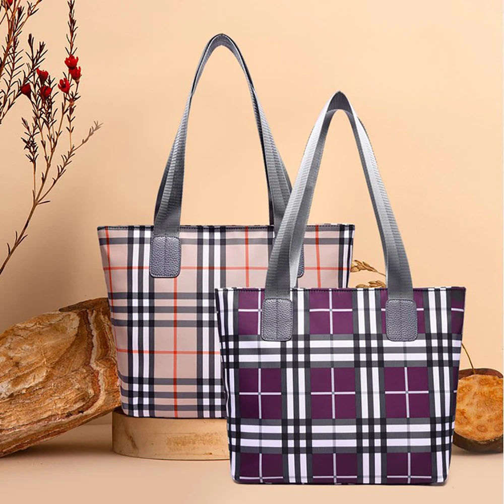 JOIN TOP Новые сумки Модные женские клетчатые через плечо большая емкость Мумия Tote |