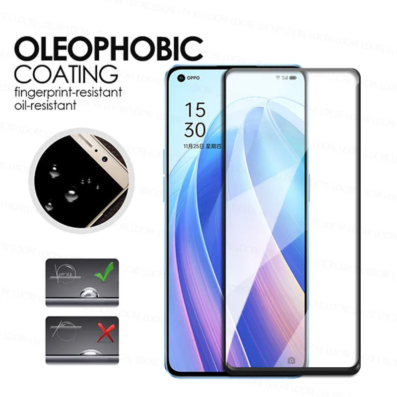 4 in 1 2 5d tempered glass for oppo reno7 pro 5g glass for reno7 pro screen protector 9h camera lens film for reno 7 6 5 4 3 pro free global shipping