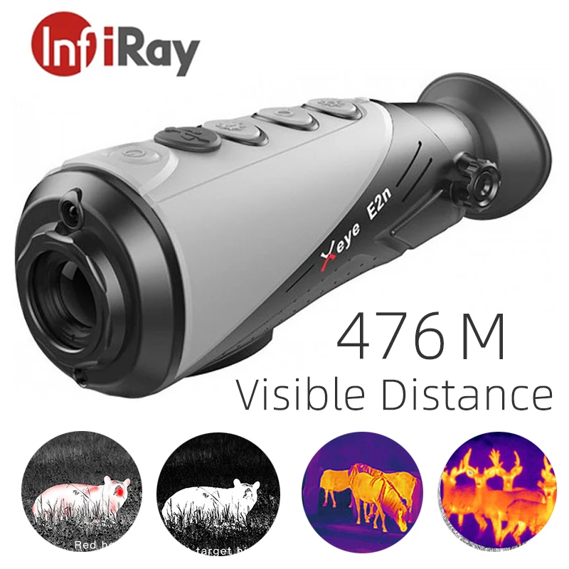 InfiRay E2n/E6Pro тепловизор ночного видения 640*512 пикселей инфракрасная тепловизионная