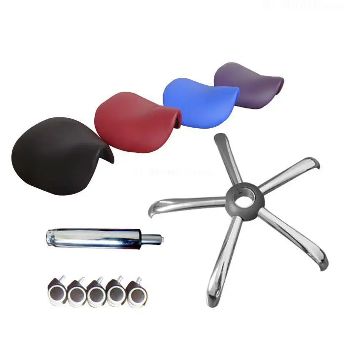 Кресло для массажа на роликах кожаное сиденье переносное педикюрное кресло