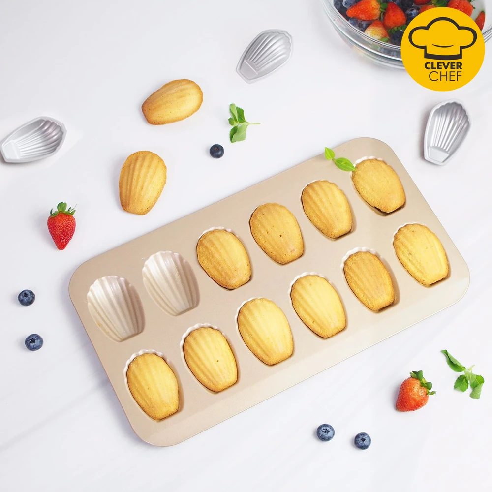 

Форма для торта в форме ракушки с 12 отверстиями