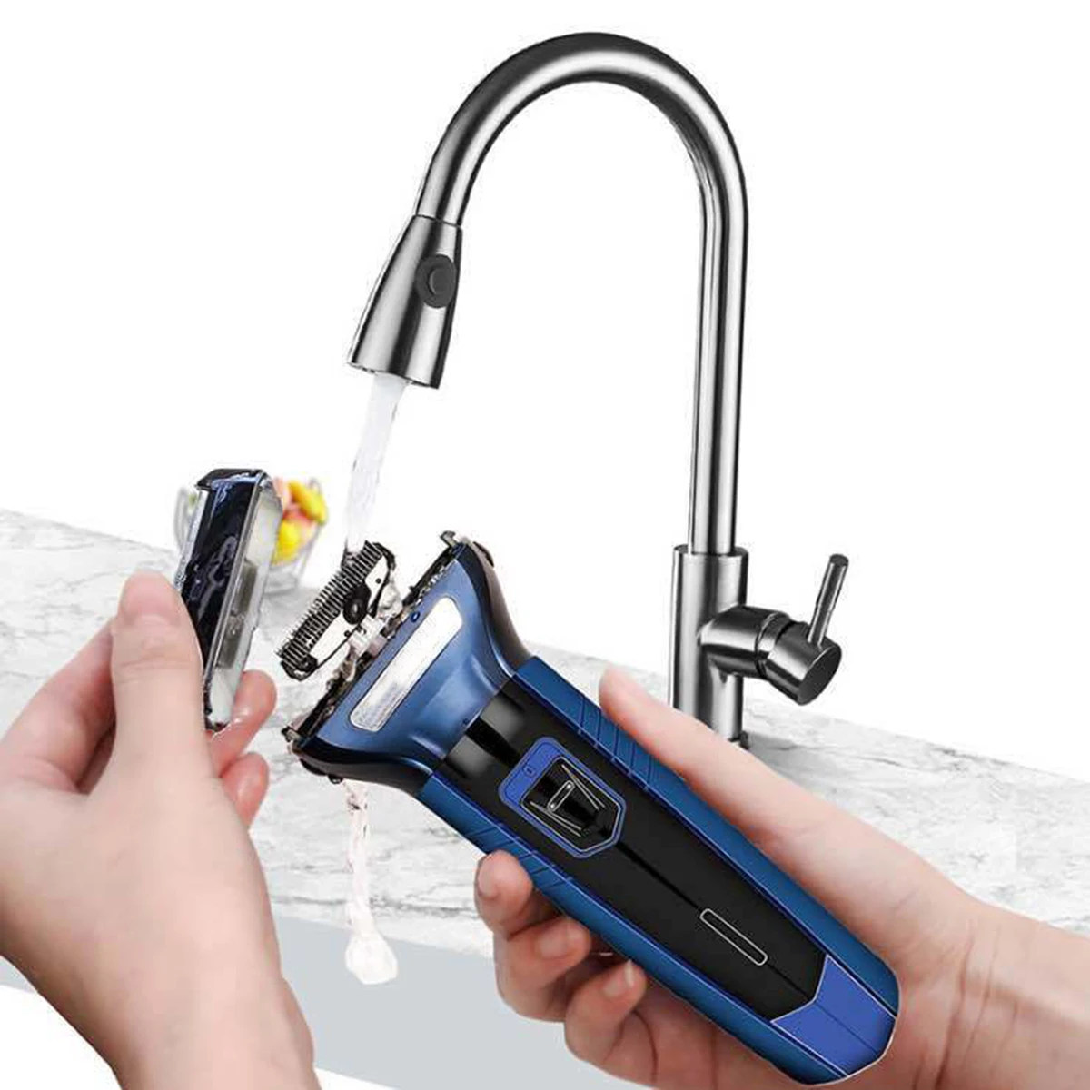 Машинка для стрижки волос 3 в 1 Аккумуляторный триммер бакенбард бороды носа