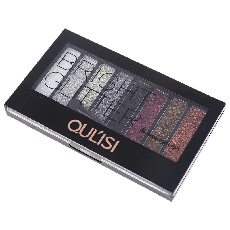 

Pro 8 Color Glitter Eyeshadow Eye Shadow Makeup Cosmetic Long Lasting Glitter Pigment Sequins Palette Shimmer Set