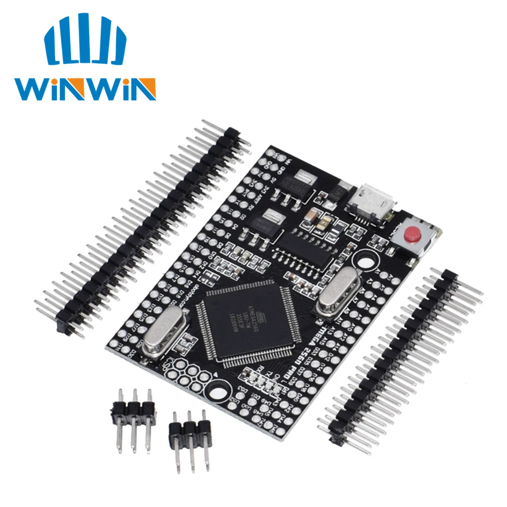 MEGA 2560 PRO Embed CH340G/ATMEGA2560-16AU Chip with male pinheaders Compatible for Arduino Mega2560
