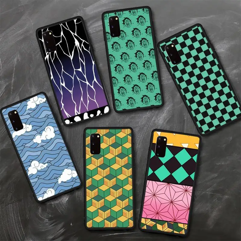

Demon Slayer Tanjirou Nezuko Phone Case for Samsung A6 A7 A8 A9 A10 A530 A720 A7 A750 A51 A52 2018 Plus soft cover