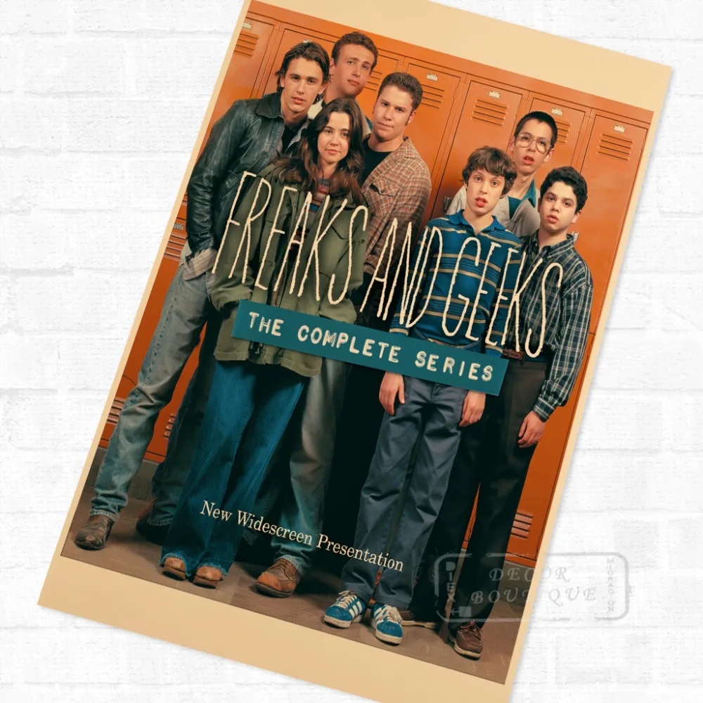 Freaks and Geeks US TV Show Vintage Retro плакат декоративный DIY настенная живопись на холсте