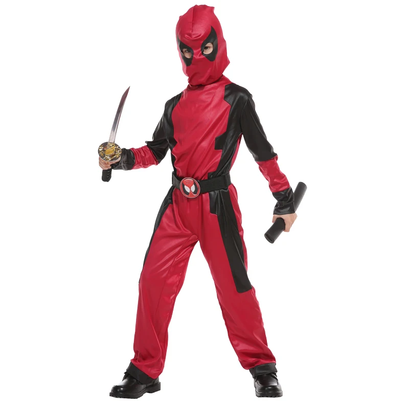 Костюмы на Хэллоуин для мальчиков нарядное платье ниндзя вечевечерние воина