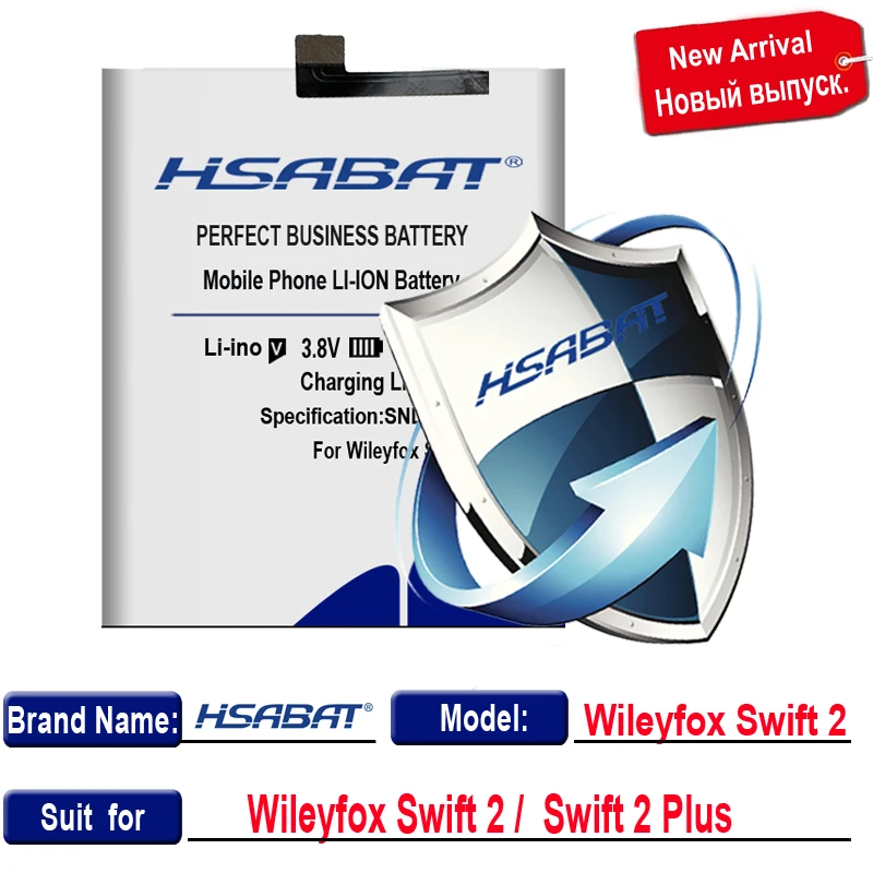 Аккумулятор HSABAT Swift 2 4150mAh для аккумуляторов Wileyfox Swift 2/2 Plus