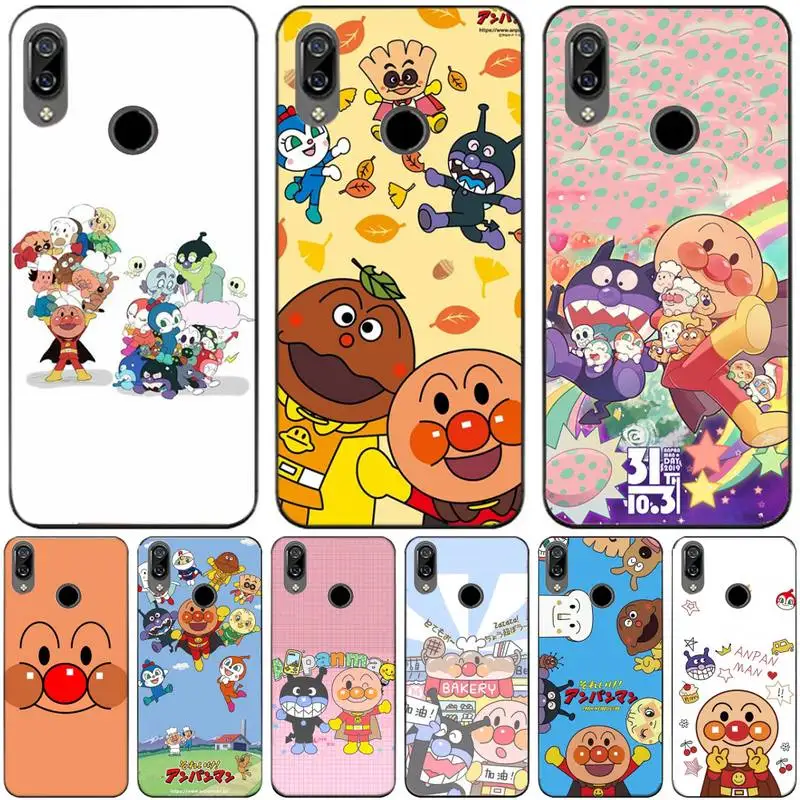 

Cute Cartoon Anpanman Phone Case For Redmi 7 8 9 A K20 30 Pro Note 8 9 Pro 9s 10
