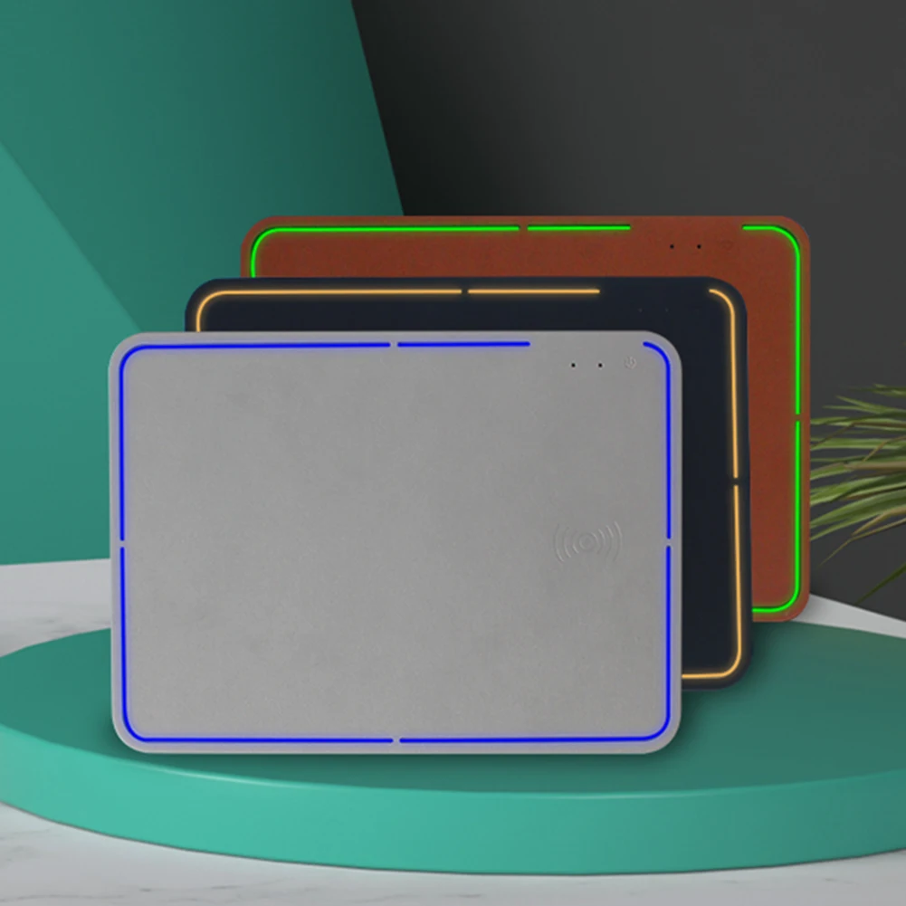 Беспроводное зарядное устройство для телефона коврик мыши быстрой зарядки из