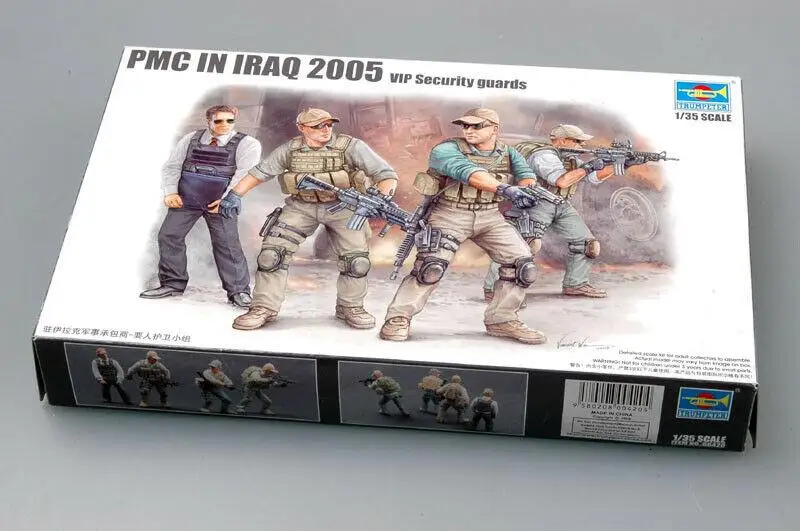 

TRUMPETER 00420 масштаб 1/35 PMC в Ираке 2005 Защита VIP