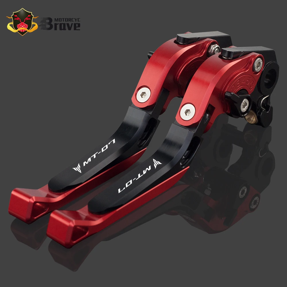 CNC мотоцикл Регулируемая Складная Выдвижная тормоза сцепления рычаги для YAMAHA MT07