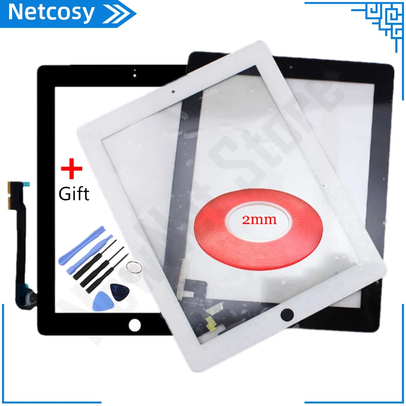 Сенсорный экран Netcosy с цифровым преобразователем передняя сенсорная панель
