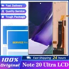 100% Оригинальный динамический AMOLED ЖК-дисплей, сенсорный экран, дигитайзер для Samsung Galaxy NOTE 20 Ultra N985 N985F N986B, запчасти для ремонта