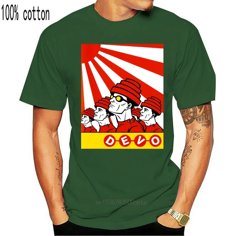Новый Devo Группа Логотип Rock Legend Для мужчин комплект из черной кофты с длинным