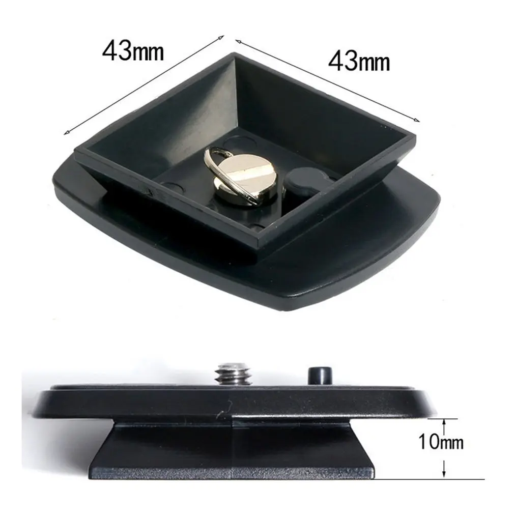 

690Quick Release Tripod Plate Screw Adapter Universal Tripod Monopods Camera Quick Release Plate for Digital Camera