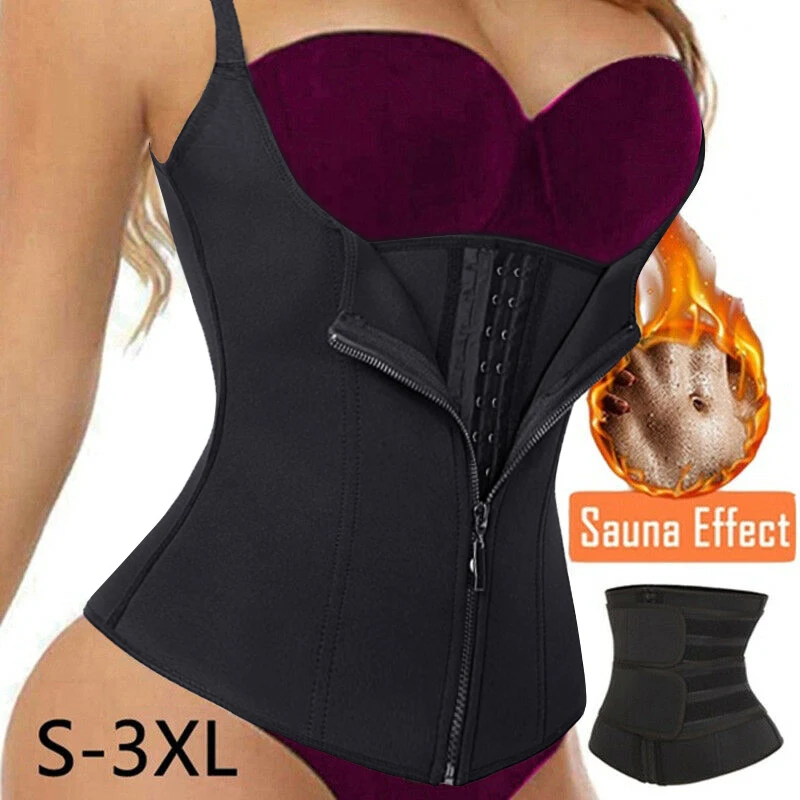 

Neoprene Waist Slimming Vest Sweat Sauna Suit Tank Top Curves Body Shaper for Weight Loss Waist Trainer Corset Faja Shapewear