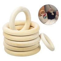 11 size natural wood rings unfinished lead free wooden beads for circle diy craft making kids jewelry deco making baby teething