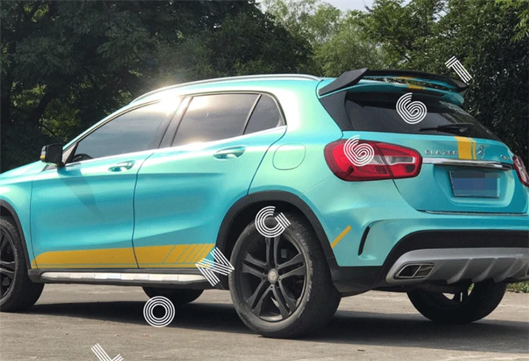 Спойлер для Benz GLA GLA200 спойлер заднего крыла из АБС-пластика GLA250 2017 | Автомобили и
