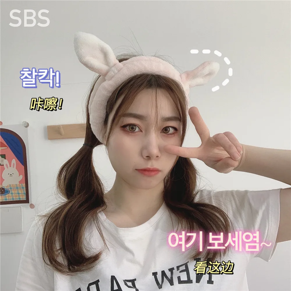 Женские ленты для мытья лица держатель волос мягкие теплые повязки на голову с