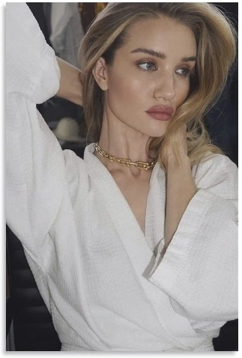 

Rosie Huntington Whiteley Fashion Sexy Star Poster Canvas Wall Art Prints Poster Gifts Photo Picture Painting Posters Room Decor