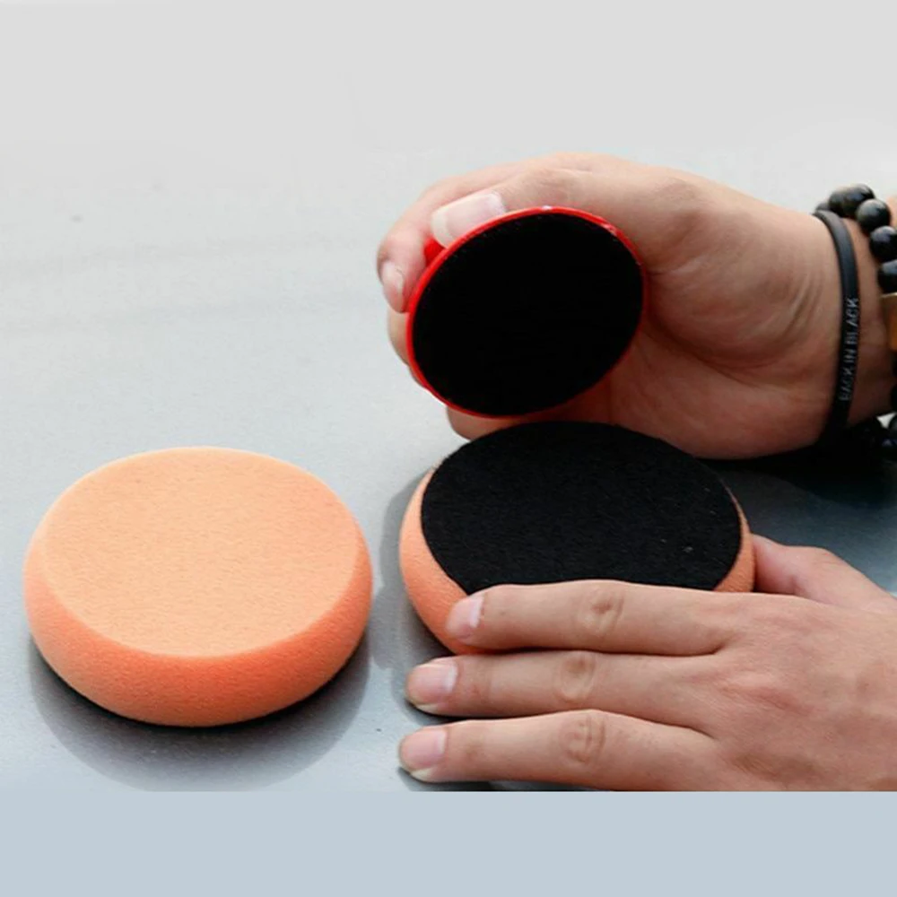 

5pcs/Set Sponges Car Cleaning Foam Kit Microfiber With 1*Handle Quality