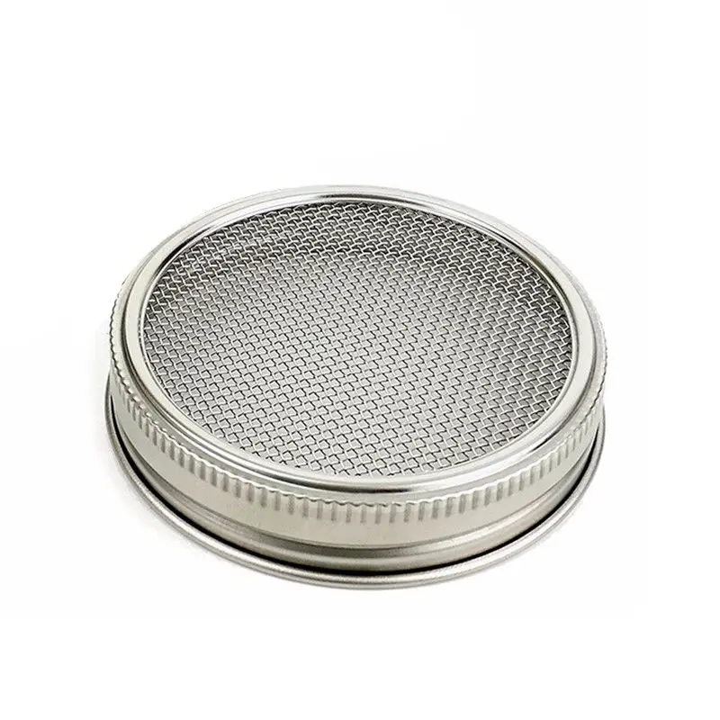 2 шт. многофункциональные колпачки из нержавеющей стали для просеивания муки |