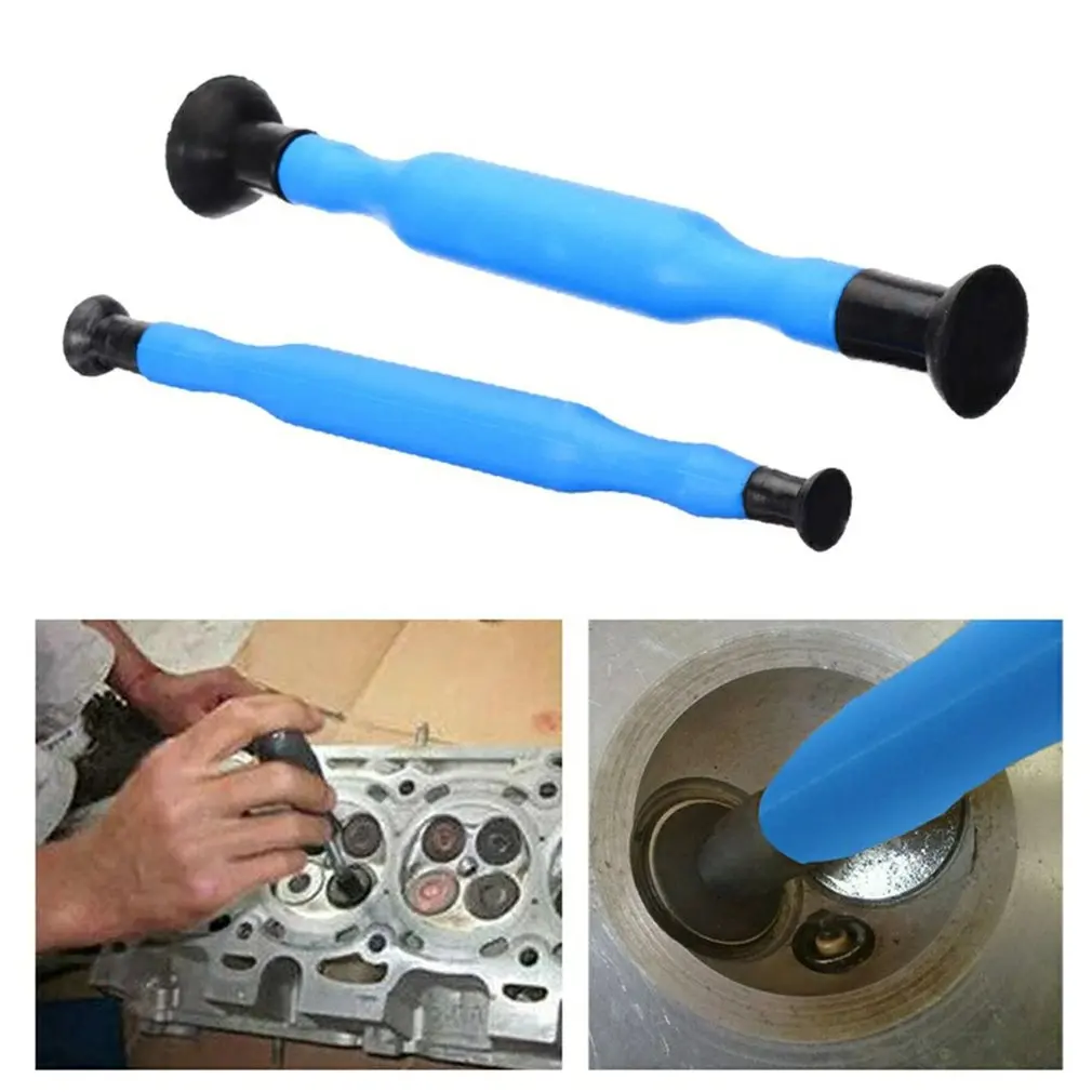 

1 Pair Valve Lapping Sticks Dust Grinding Tool Plastic Handle With Suction Cup For Automotive Motorcycle Cylinder Engine